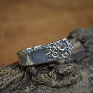 Wildflower Spoon Ring